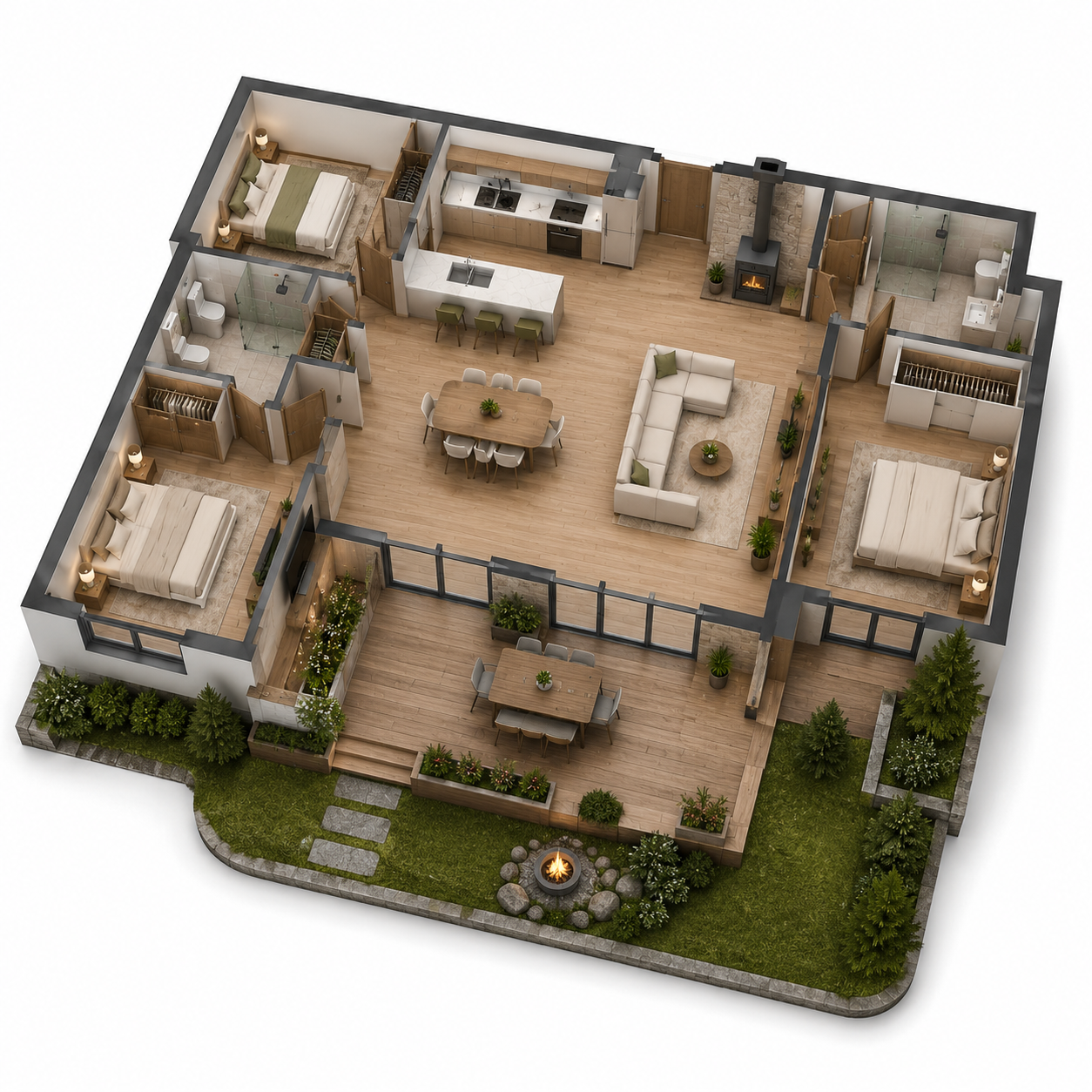 calderas para chalet 2 baños